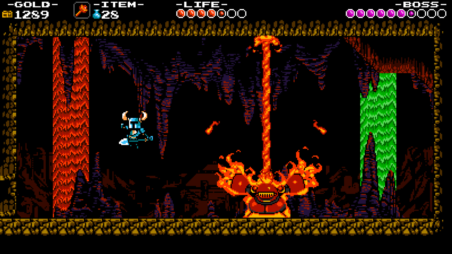 shovel knight bosses