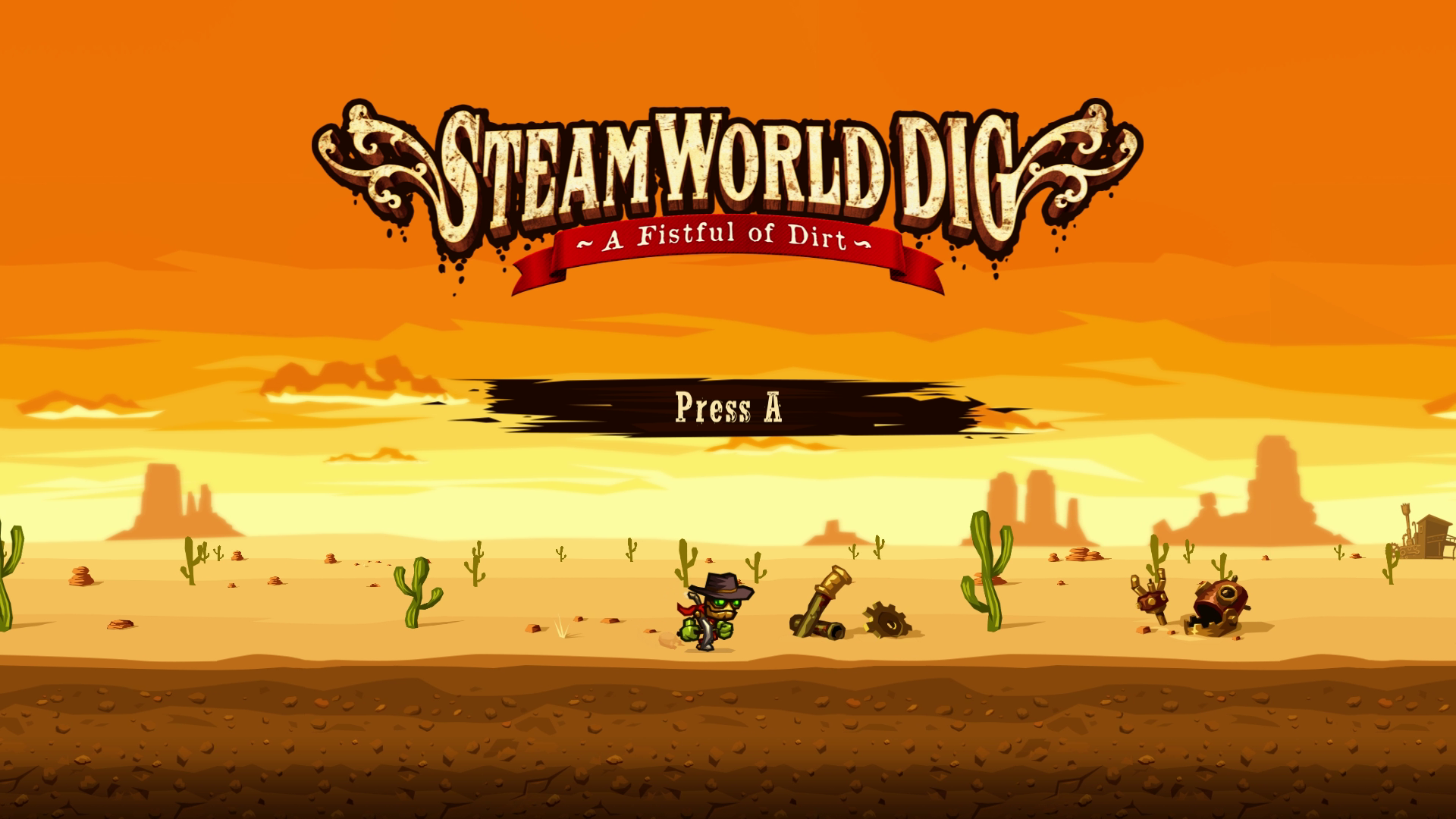 SteamWorld Dig Walkthrough Mines - Mini Cave