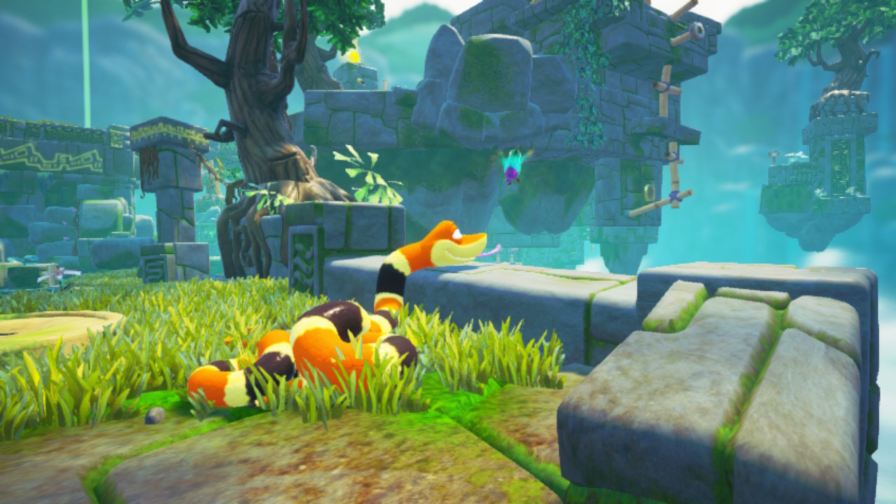 Colorful collectathon Snake Pass is free to grab for the next two days -  Gamesear