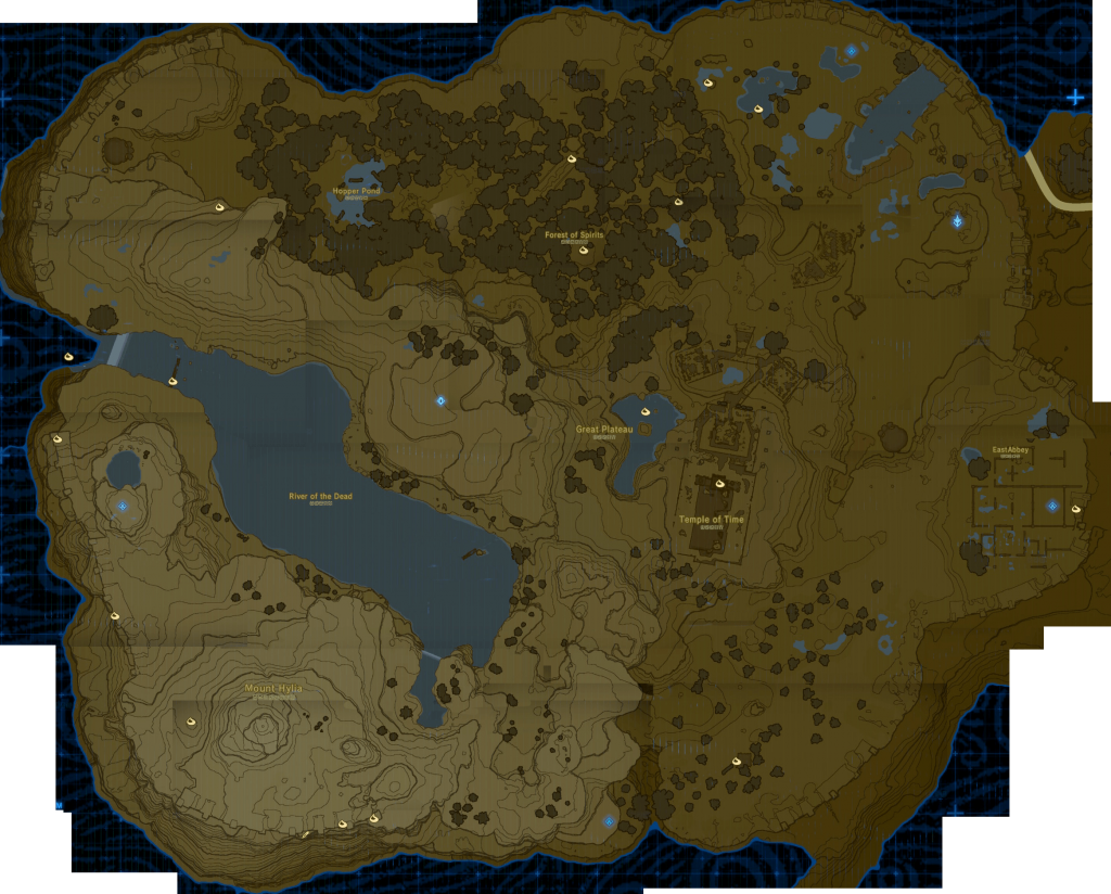 Legend of Zelda: Breath of the Wild - Korok Seeds - Great Plateau