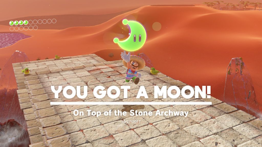 Super Mario Odyssey - Sand Kingdom - Moon Locations 