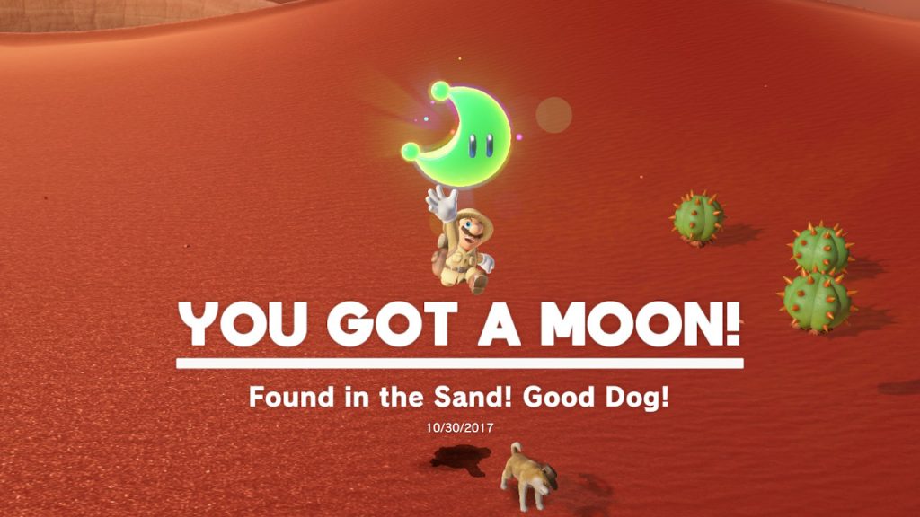 Sand Kingdom Power Moon 31 - Found in the Sand! Good Dog! - Super Mario  Odyssey Guide - IGN