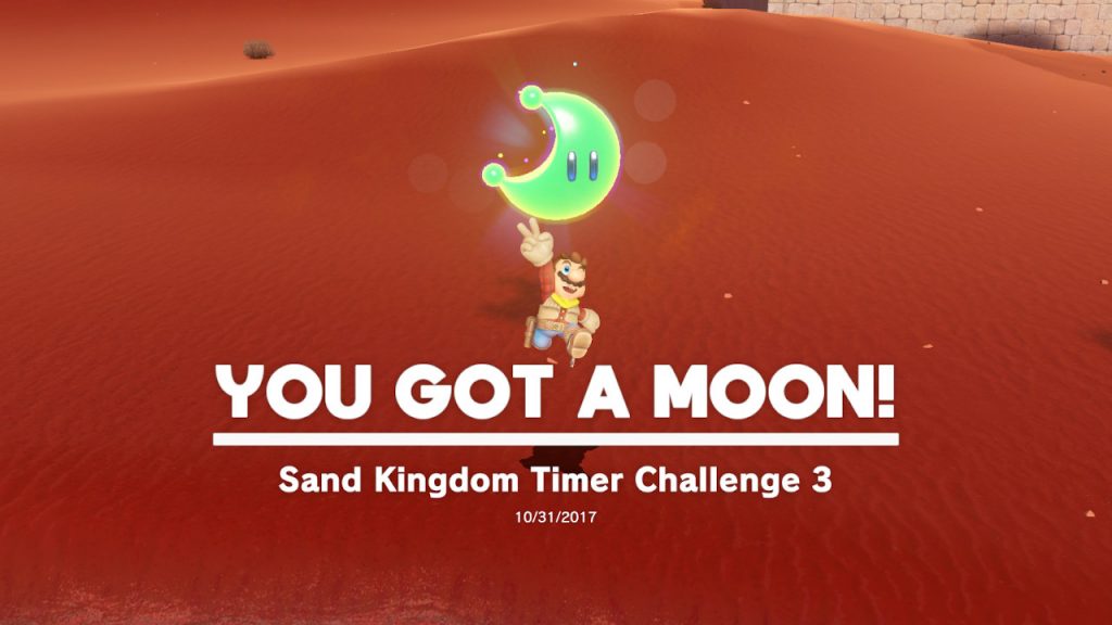 Super Mario Odyssey : How to Get On the Eastern Pillar Moon in Sand Kingdom  (Moon 76) 