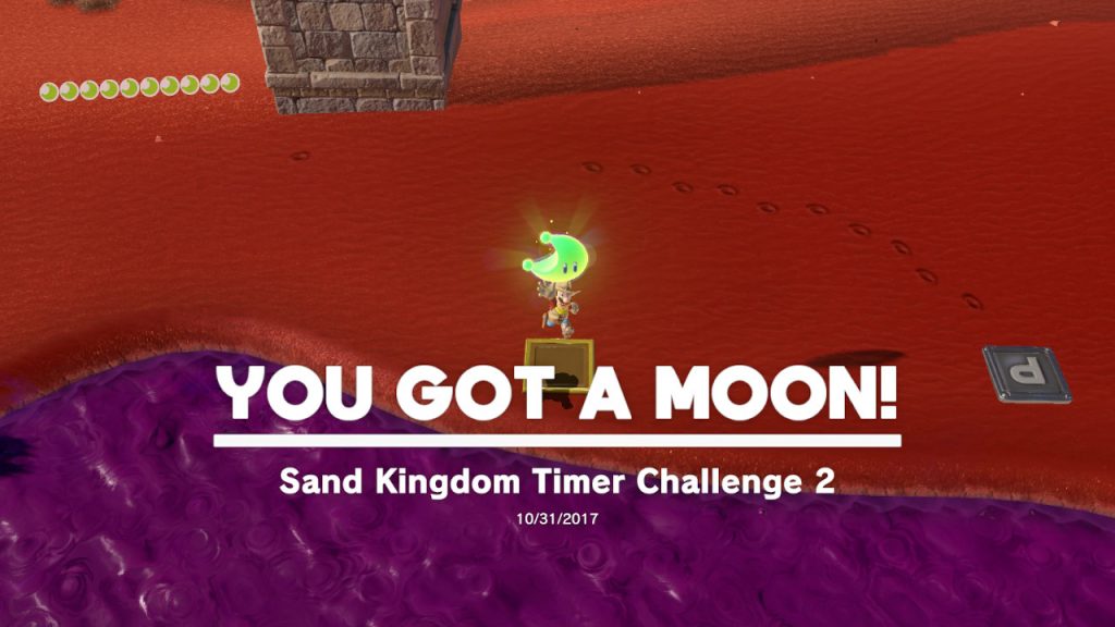 Super Mario Odyssey : How to Get On the Eastern Pillar Moon in Sand Kingdom  (Moon 76) 
