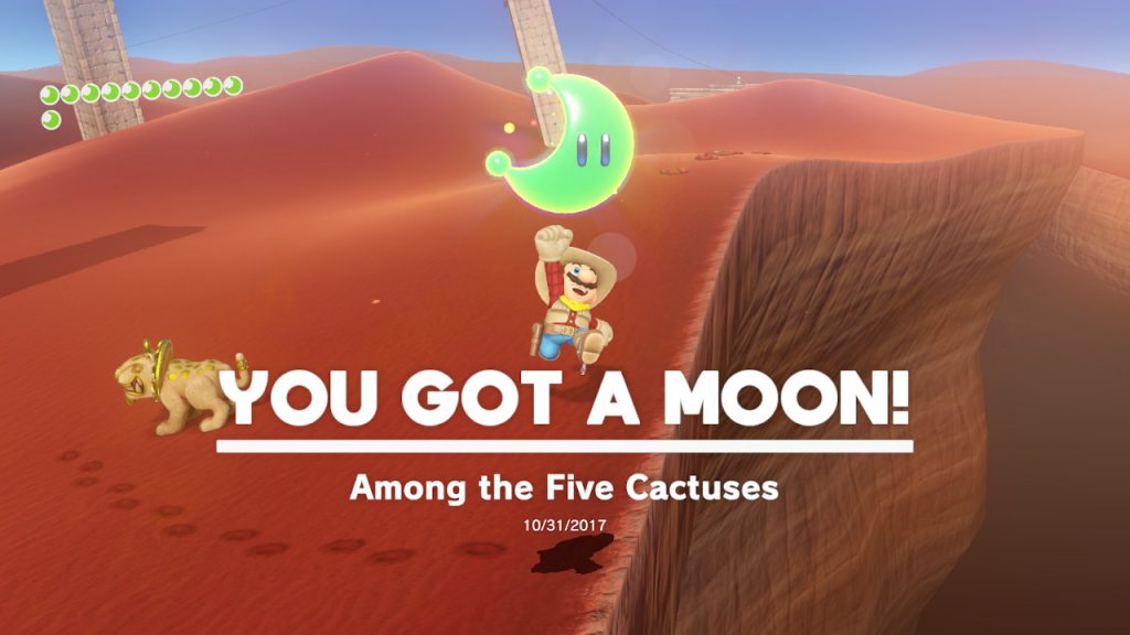 Sand Kingdom Power Moon 36 - Among the Five Cactuses - Super Mario Odyssey  Guide - IGN