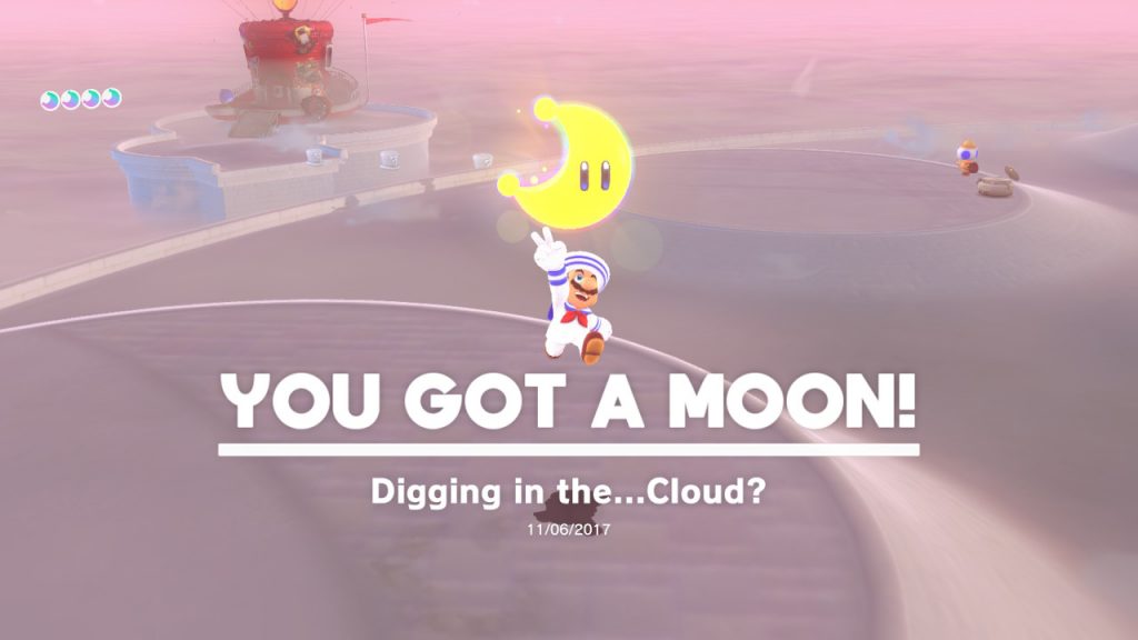 This Super Mario Odyssey speedrun hides the game between a dozen