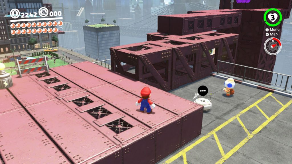 super mario odyssey metro kingdom rooms